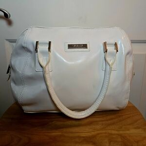 Versace Parfum Chic White Satchel Bag